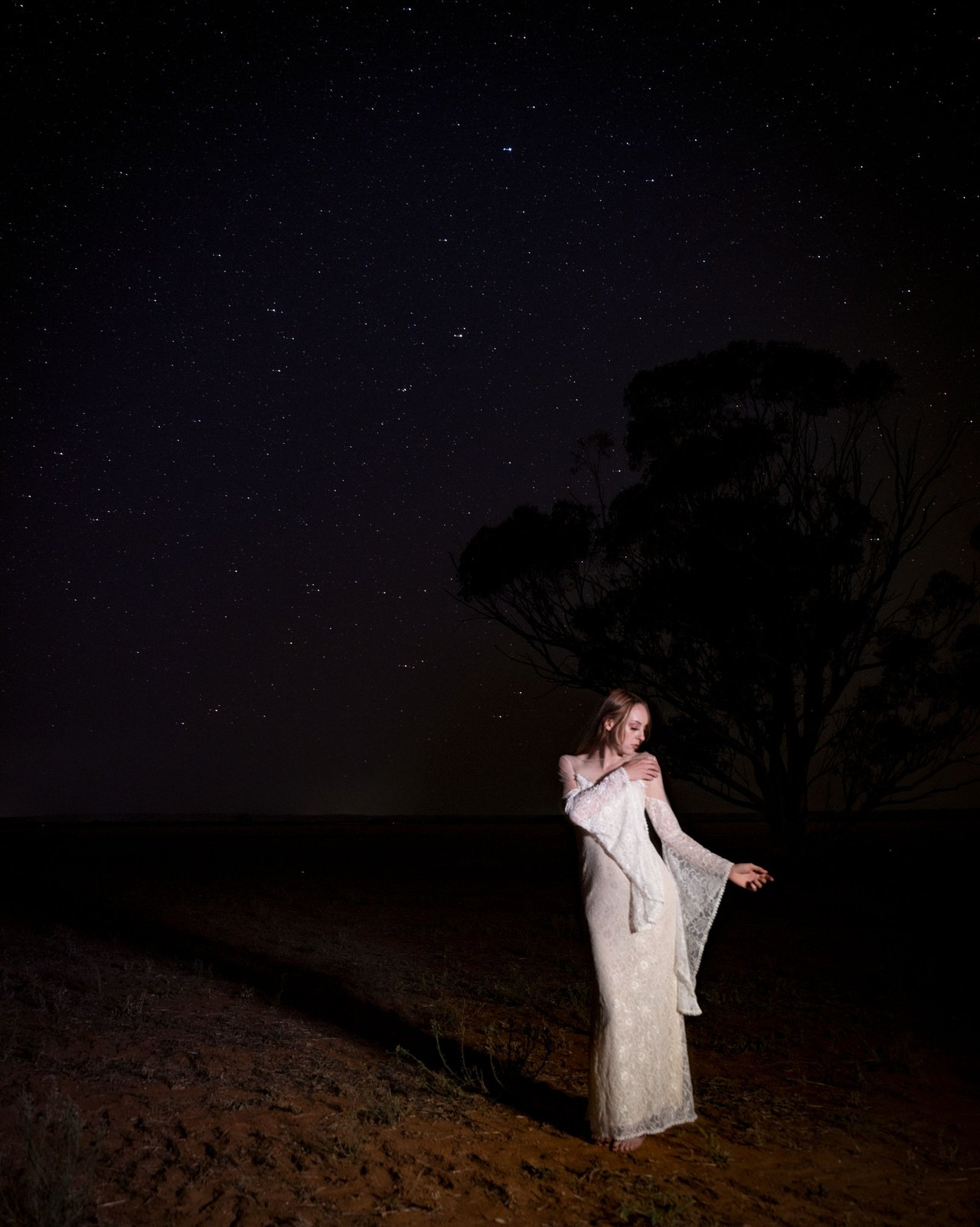 Starry, starry night, with Holly – four long exposure images in the South Australian outback